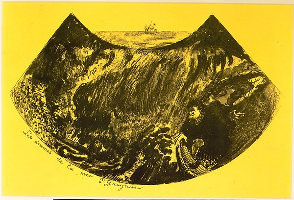 The Drama of the Sea, from the "Volpini Suite: Dessins lithographiques"