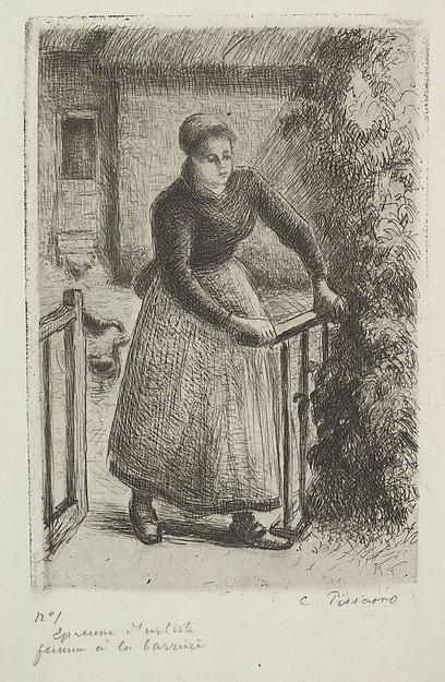 Woman at the Gate