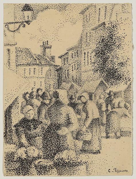 Marketplace in Pontoise